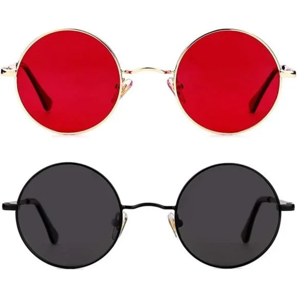 Accessories | Unisex Polarized Small Round Sunglasses Hippie  display picture 2